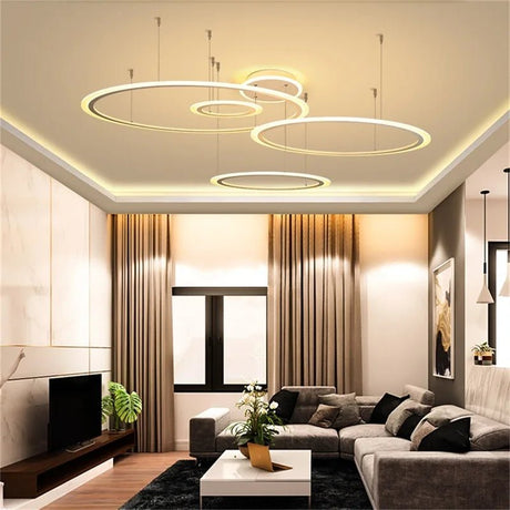Remote - Controlled Dimmable Pendant Light - Hans Lumiere
