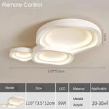 Remotely Controlled New Modern LED Ceiling Lamps - Hans Lumiere