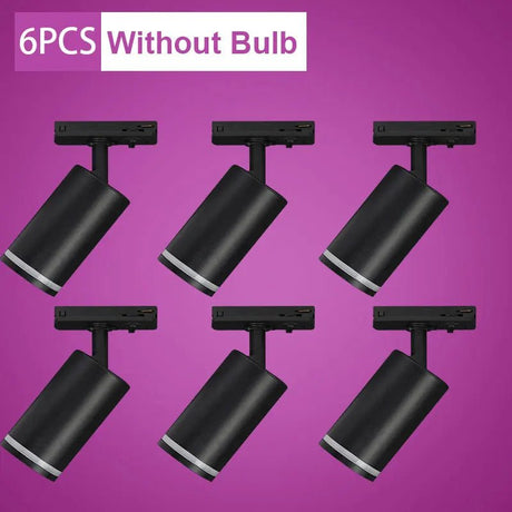 Replaceable Bulb LED Track Spotlight - Hans Lumiere