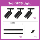 Replaceable Bulb LED Track Spotlight - Hans Lumiere