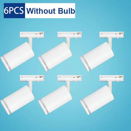 Replaceable Bulb LED Track Spotlight - Hans Lumiere