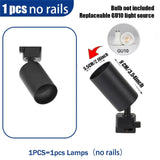 Replaceable GU10 Bulb LED Track Light - Hans Lumiere