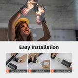 Replaceable GU10 Bulb LED Track Light - Hans Lumiere