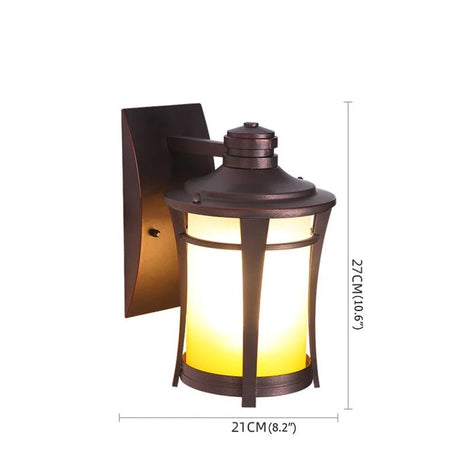 Retro Classical Outdoor Wall Lamp - Hans Lumiere