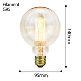 Retro Incandescent Edison Bulbs - Hans Lumiere