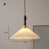 Retro LED Glass Chandelier Pendant Lamp - Hans Lumiere