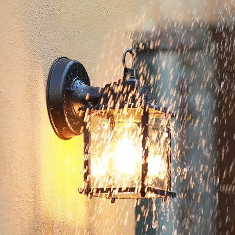 Retro Outdoor Wall Light Villa Garden Porch - Hans Lumiere