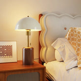 Retro Southeast Asian Solid Wood Table Lamp &mdash; Bedside Light - Hans Lumiere