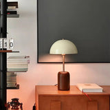 Retro Southeast Asian Solid Wood Table Lamp &mdash; Bedside Light - Hans Lumiere