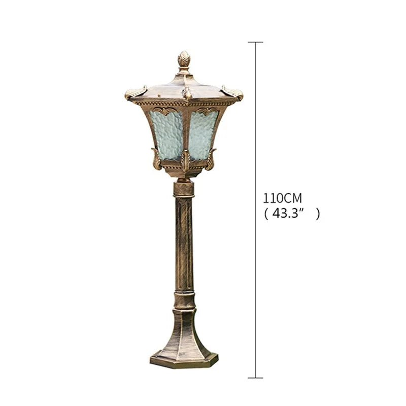 Retro Style Outdoor Lawn Light - Hans Lumiere