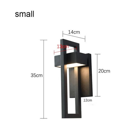 Retro Vintage Waterproof Outdoor Wall LED Lighting - Hans Lumiere