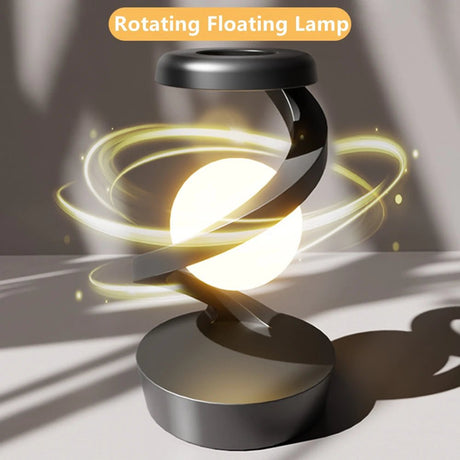RGB Atmosphere Floating Lamp, With 15W Mobile Wireless Charger - Hans Lumiere