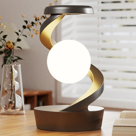 RGB Atmosphere Floating Lamp, With 15W Mobile Wireless Charger - Hans Lumiere