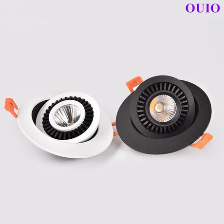 Rotatable Angle Dimmable Adjustable Recessed LED Downlights - Hans Lumiere