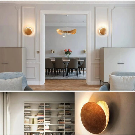 Rotatable Moon Eclipse LED Ambient Wall Lamp - Hans Lumiere