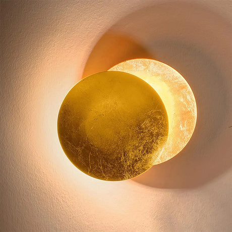 Rotatable Moon Eclipse LED Ambient Wall Lamp - Hans Lumiere