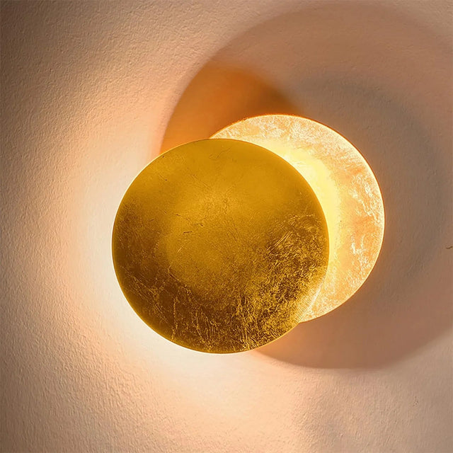 Rotatable Moon Eclipse LED Ambient Wall Lamp - Hans Lumiere