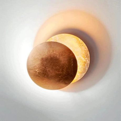 Rotatable Moon Eclipse LED Ambient Wall Lamp - Hans Lumiere