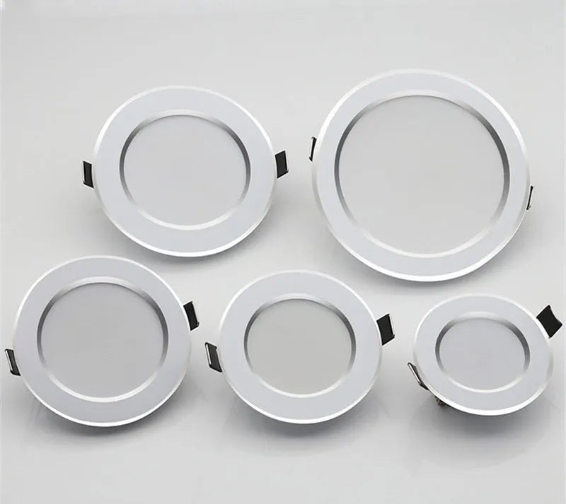Round Embedded LED Downlight – Waterproof Dimmable Ceiling Spotlight - Hans Lumiere