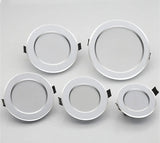 Round Embedded LED Downlight – Waterproof Dimmable Ceiling Spotlight - Hans Lumiere