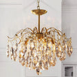 Round Gold Branch Raindrop Pendant Light - Hans Lumiere