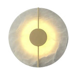 Scandinavian Luxury Circular Marble Wall Lamp - Hans Lumiere
