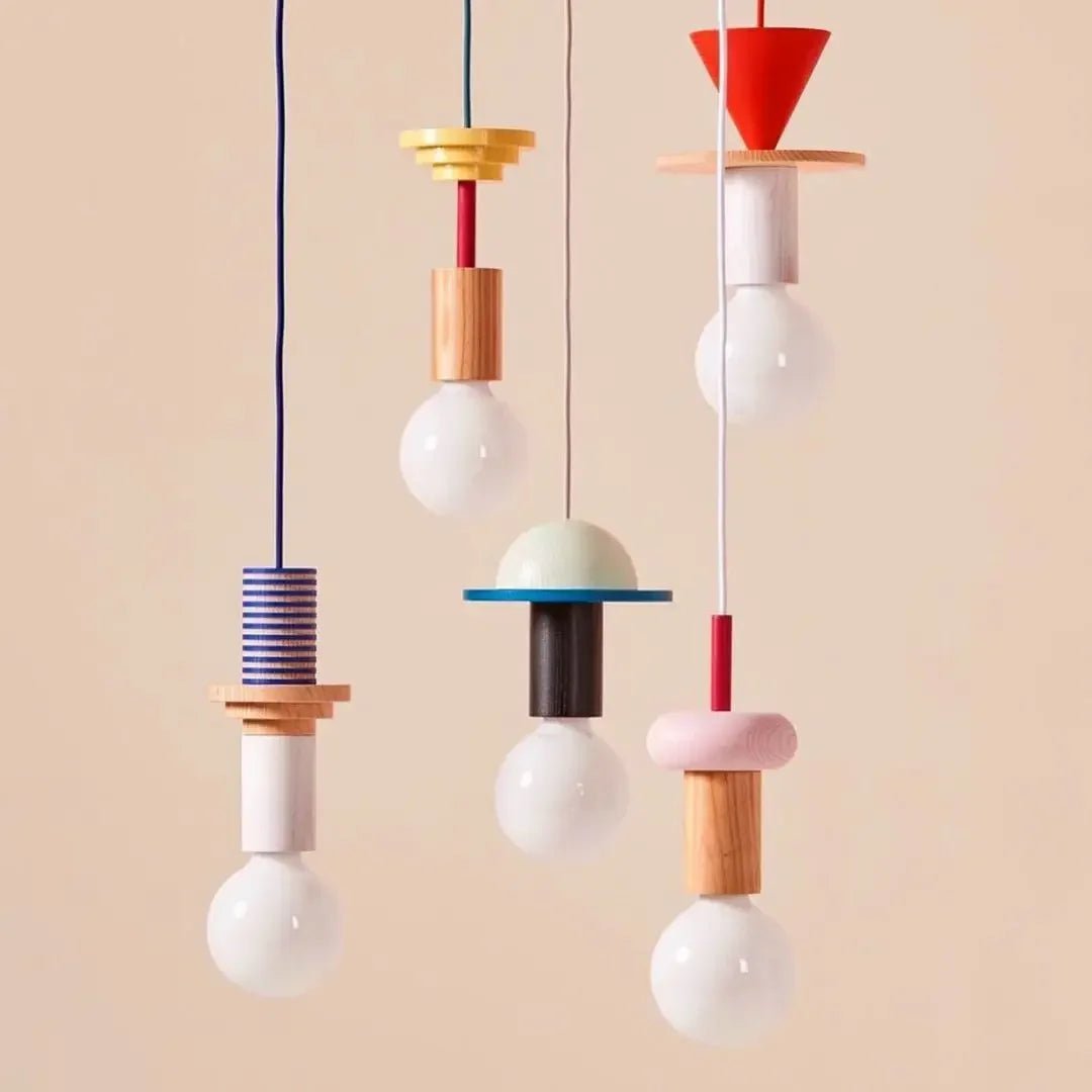 Scandinavian Wood LED Pendant Light – Kitchen Hanging Lamp - Hans Lumiere
