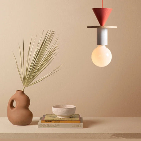 Scandinavian Wood LED Pendant Light – Kitchen Hanging Lamp - Hans Lumiere
