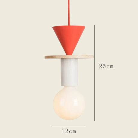 Scandinavian Wood LED Pendant Light – Kitchen Hanging Lamp - Hans Lumiere