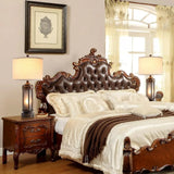 Set of 2 Rustic Vintage Farmhouse Lamps With 2 USB Charging Ports - Hans Lumiere