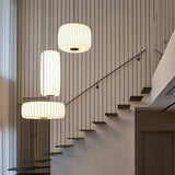 Silk Chandelier – Japanese Wabi Sabi Pendant Light - Hans Lumiere