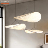 Silk Fabric Hand Made LED Pendant Light - Hans Lumiere
