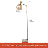 Simple Modern Glass LED Standing Lamp - Hans Lumiere