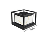 Simple Outdoor Laminated Marble Solar Lawn Lamp - Hans Lumiere