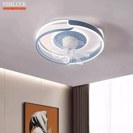 Smart Ceiling Fan LED Ceiling Lamp With Remote Control - Hans Lumiere