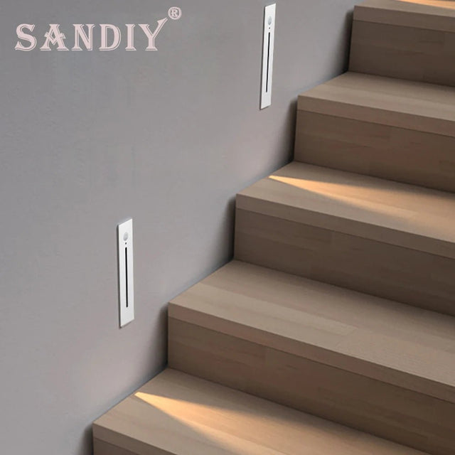 Smart Stair Lighting With Motion Sensor - Hans Lumiere