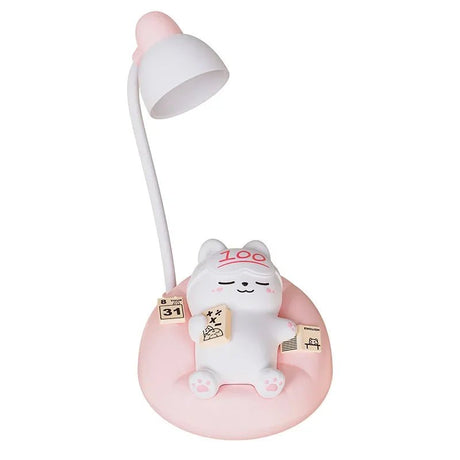 Soft And Cute Sleeping Cat Night Light - Hans Lumiere