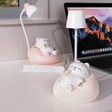 Soft And Cute Sleeping Cat Night Light - Hans Lumiere