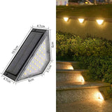 Solar Deck Lights - Waterproof LED Step Lights for Railing, Stairs, Fence and Patio - Hans Lumiere