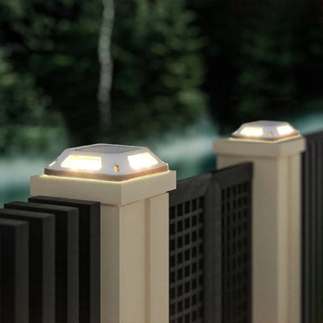 Solar Dock Light – Waterproof LED Deck & Path Warning Light, 4-Pack - Hans Lumiere