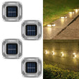 Solar Dock Light – Waterproof LED Deck & Path Warning Light, 4-Pack - Hans Lumiere