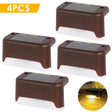 Solar Fence & Step Light – Warm White LED Deck Lamp, 4/8/16-Pack - Hans Lumiere