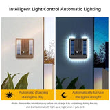 Solar Foldable Wall Light – 120° Infrared Sensing, IP65 Waterproof - Hans Lumiere