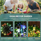 Solar Garden Lantern Pathway Lights – Waterproof Landscape Lighting, 10-Pack - Hans Lumiere