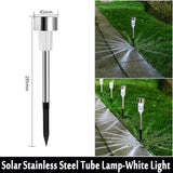 Solar Garden Lantern Pathway Lights – Waterproof Landscape Lighting, 10-Pack - Hans Lumiere