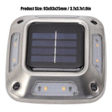 Solar Ground Marker Light – Waterproof 8-LED Driveway & Garden Lamp - Hans Lumiere