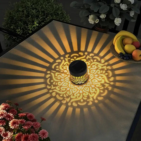 Solar Iron Wall Lantern - Waterproof IP65 Outdoor Wall Light (2-Pack) - Hans Lumiere
