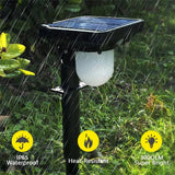 Solar Landscape Spotlights – Motion Sensor Pathway Lights, 3 Modes - Hans Lumiere