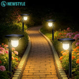 Solar Landscape Spotlights – Motion Sensor Pathway Lights, 3 Modes - Hans Lumiere