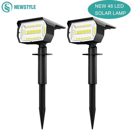 Solar Landscape Spotlights Solar Security Lights - Hans Lumiere